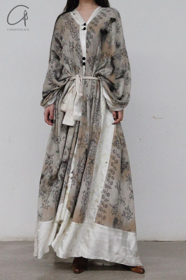 MUTEDANCE buckle connecting the sheep long coat MD22FW25